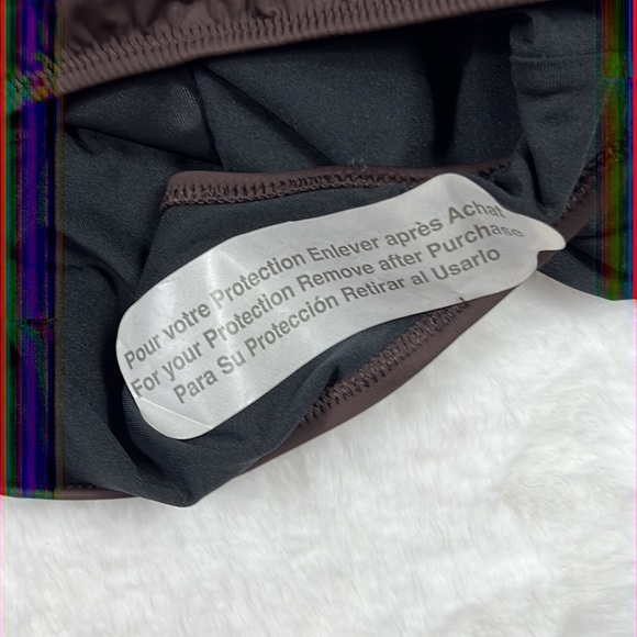 Be Creative Swimsuit Halter Style One piece Size 10 NWT Brown - Picture 10 of 10